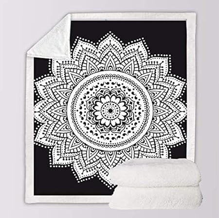 gettare coperta per letto boho