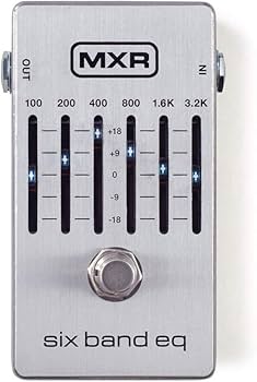 MXR EQ イコライザー エフェクター Amazon | MXR エフェクター M109S 6 Band EQ 6 バンド イコライザー