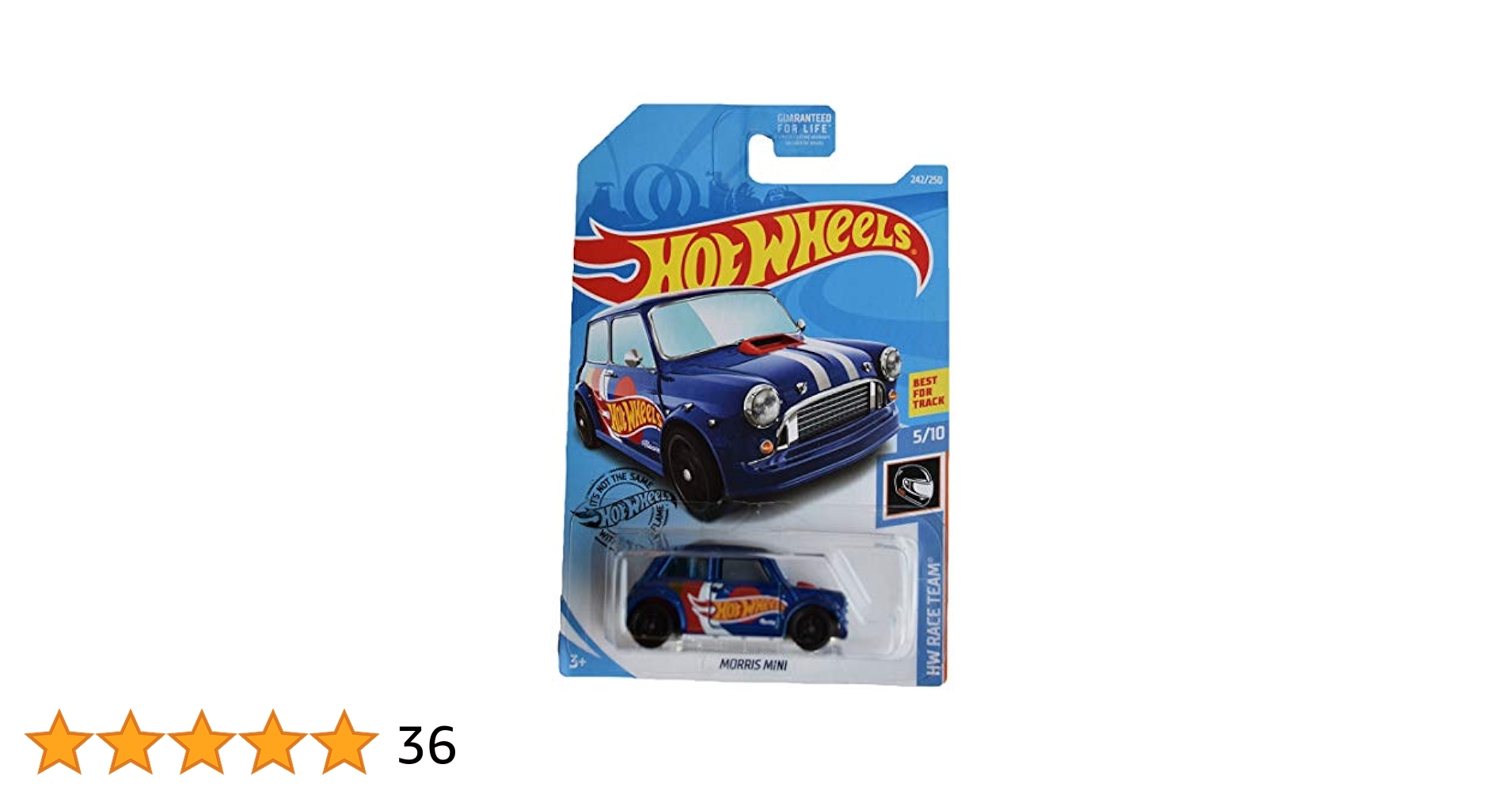 Amazon | Hot Wheels Morris Mini 242/250、ブルー | ミニカー