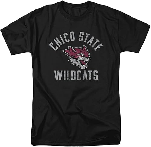 Miniatura 165 de LOGOVISION Official Collegiate Large Distressed Logo Short Sleeve Unisex for Men & Women Cotton T Shirt Collection 1 Universidad de Ashland