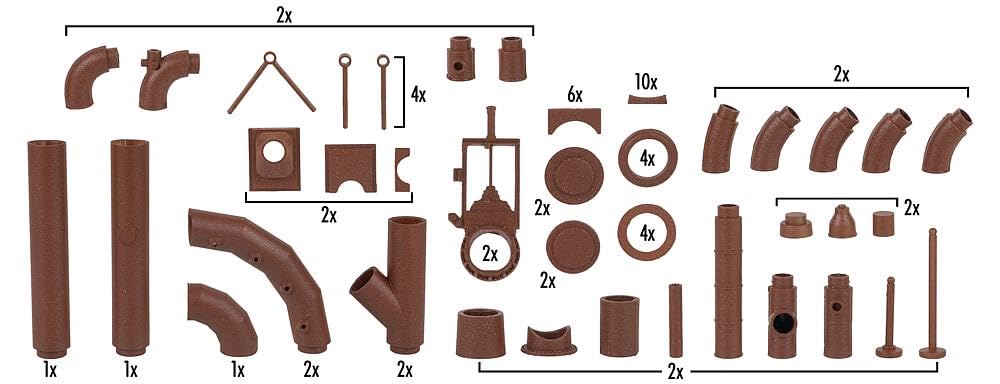 Faller H0 Set tubazioni 180327
