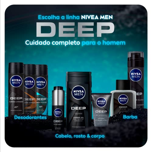 NIVEA Men Deep Esfoliante Facial Masculino 75Ml