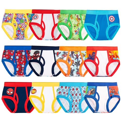 Toddler Exclusive 12-PK UNBOXING Spiderman & Superhero Friends Briefs Perfect for Gifting & Potty Training - image 4