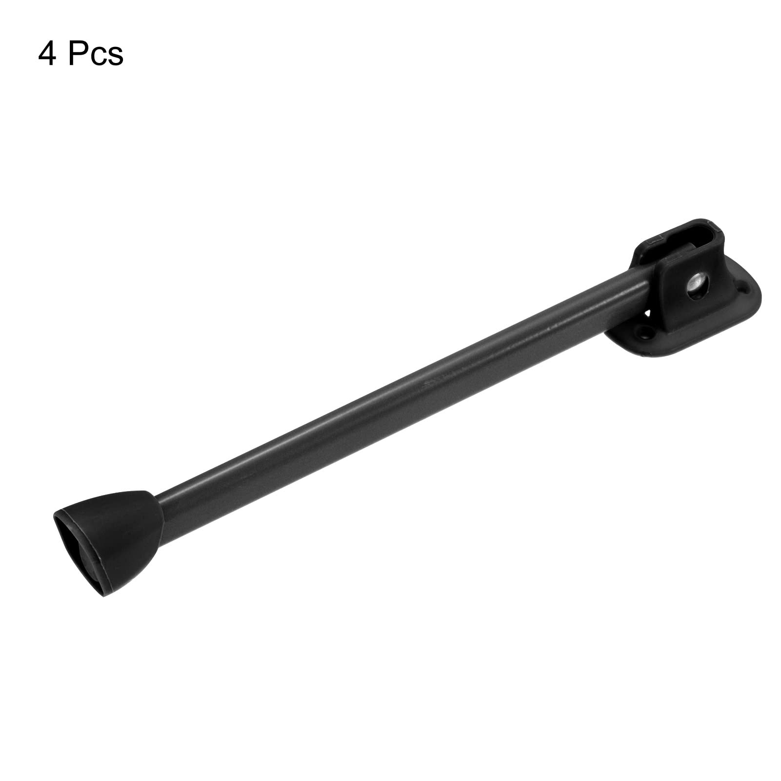 PATIKIL Folding Table Legs, 4 Pack 10.2" Length Foldable Anti-Slip Bed Tables Leg Replacement, Black, 26 x 27 cm - Image 3