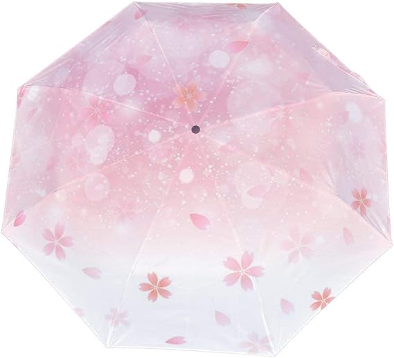 Amazon 折りたたみ傘 桜 サクラ 花柄 和柄 折り畳み傘 自動開閉 手動スイッチ 日傘 携帯用傘 軽量 頑丈な8本骨 遮熱 晴雨兼用 耐風撥水 三つ折り メンズ レディース 持ち運び便利 梅雨対策 収納ポーチ付き 折りたたみ傘 通販