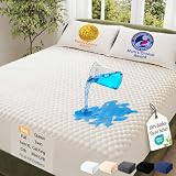 OhGeni Premium Bamboo Mattress Protector