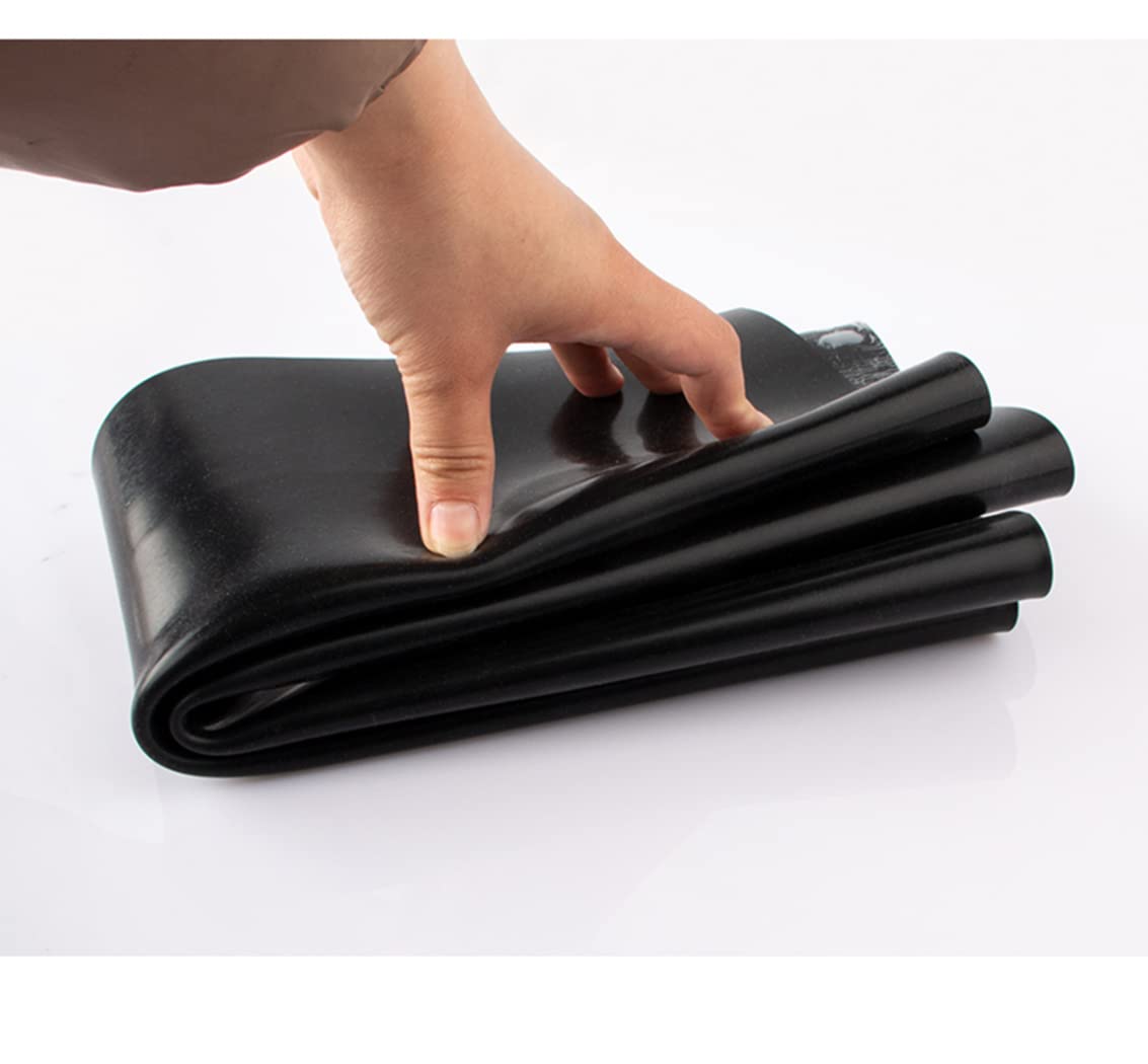 Lastra in Gomma Siliconica Nero Guarnizione Resistente alle Alte Temperature Utilizzata,Lunghezza 500mm Larghezza 500mm Spessore da 1mm a 10mm,500mmx500mmx2mm