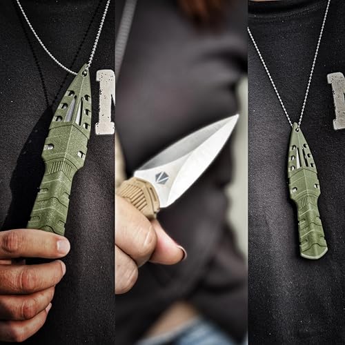 REAT mini EDC utility fixed blade knife — view 6