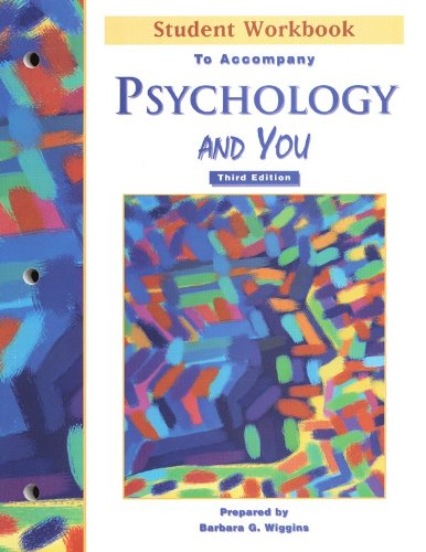 Amazon.com: Psychology And You Student Workbook: 9780538426633: McGraw ...