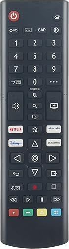 AKB76037601 - Control remoto de repuesto para LG Smart TV 55UP7000PUA 65UP7000PUA 50UP7000PUA 32LM577BPUA 32LM577BZUA 32LM627BPUA 32LM637BPUB