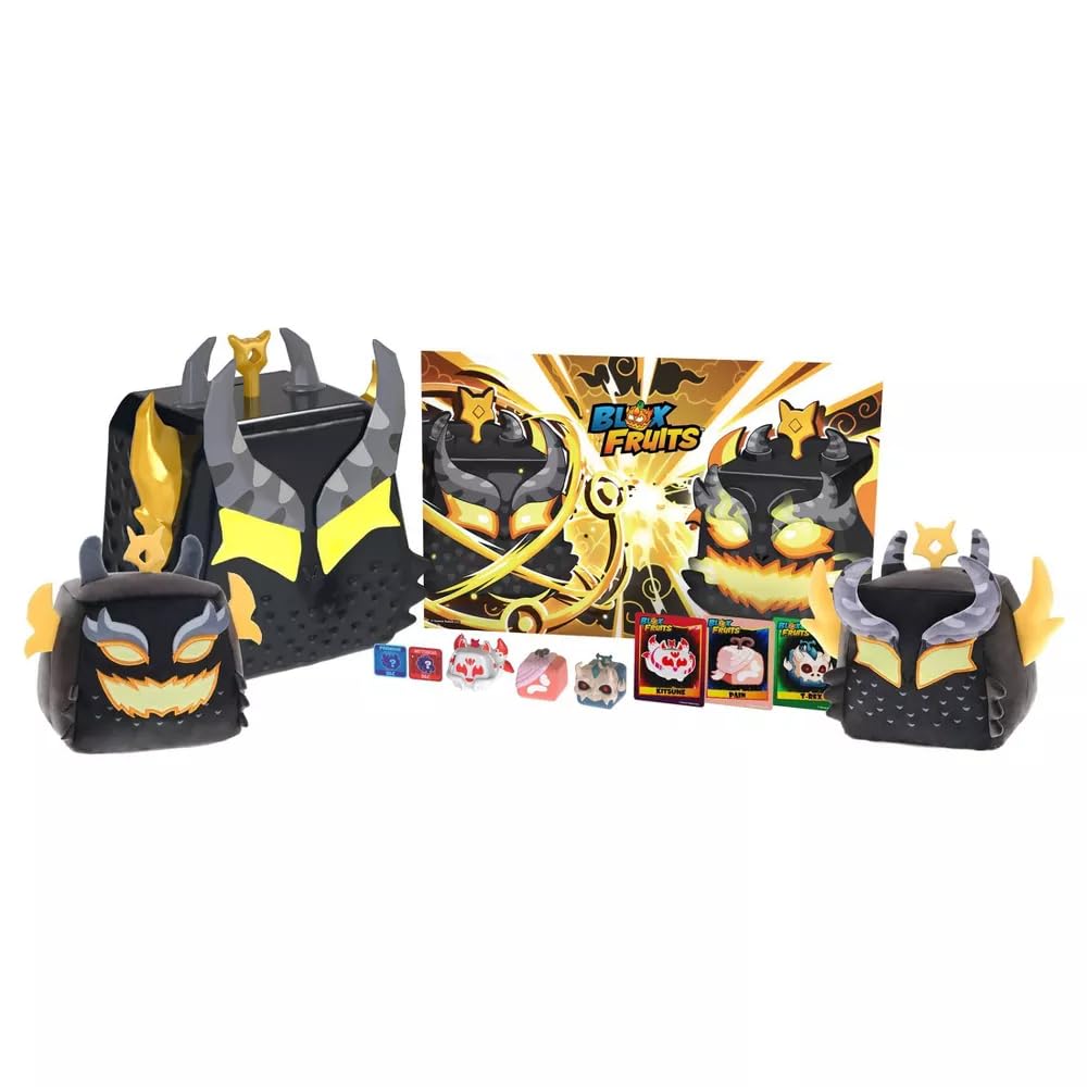 Blox Fruits Ultimate Action Figure Bundle Series 3 - Plush Toys, Exclusive Minifigures, Poster Includes - DLC Code