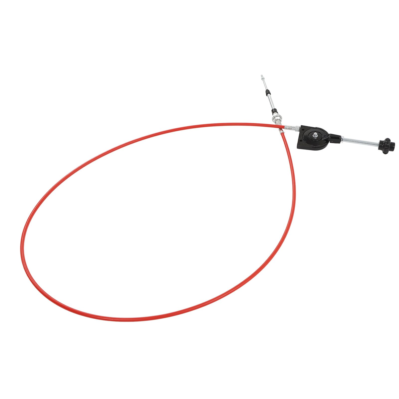 Cavo acceleratore per escavatore per carichi pesanti, Controller manuale per camion irrigatori e attrezzature industriali, Lunghezza 2,5 m con PU e acciaio inossidabile