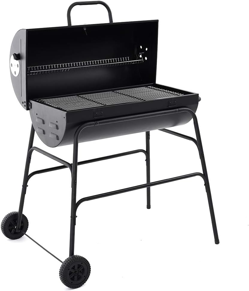 WEIBO Portable BBQ Charcoal Grill Garden Outdoor Smoker Camping Food Cooking Table Barbecue Camping Stove