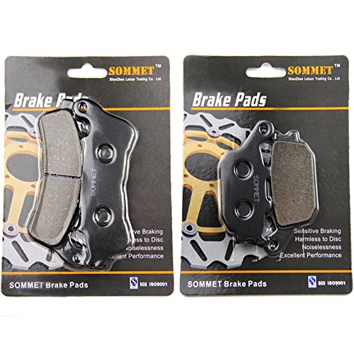 SOMMET Pastiglie freno Anteriori + Posteriore per