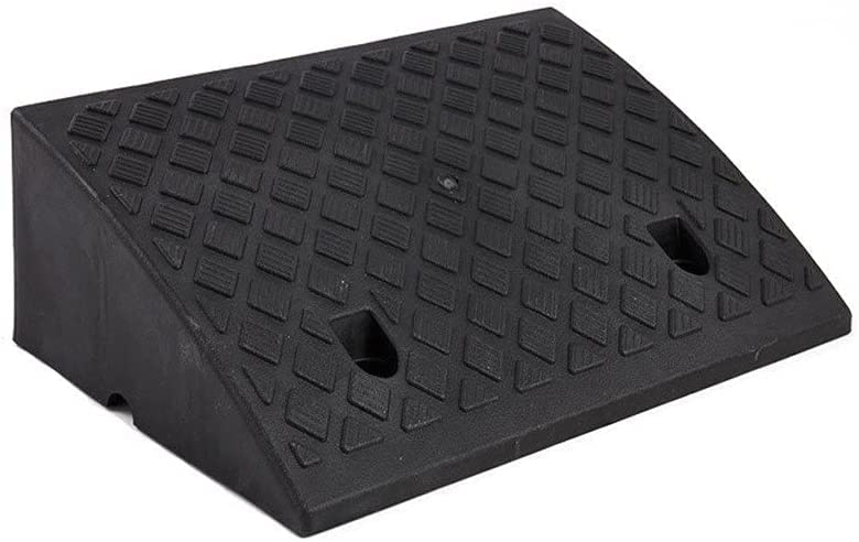 Rampes de seuil en plastique portable pour fauteuils roulants et bicyclettes