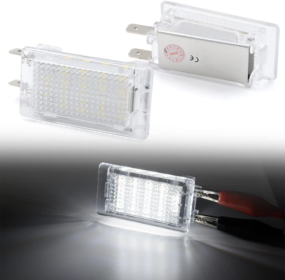 NSLUMOLed Luggage Compartment Light for Porsche 986 987 Box-ster Cayman 911 997 996 964 6000K 18-SMD White Trunk Interior Bulb Replacement