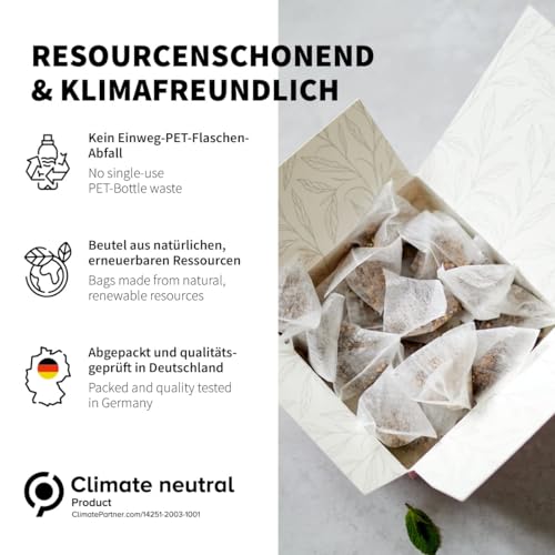 720°DGREE InFuuzed Geschmack Eistee Pfirsich - 25 Beutel mind. 12,5 Liter - Kein Zuckerzusatz, Ohne Kalorien - Natürlich lecker für Deine Trinkflasche: Die Getränke Alternative zu Eistee, Limonade