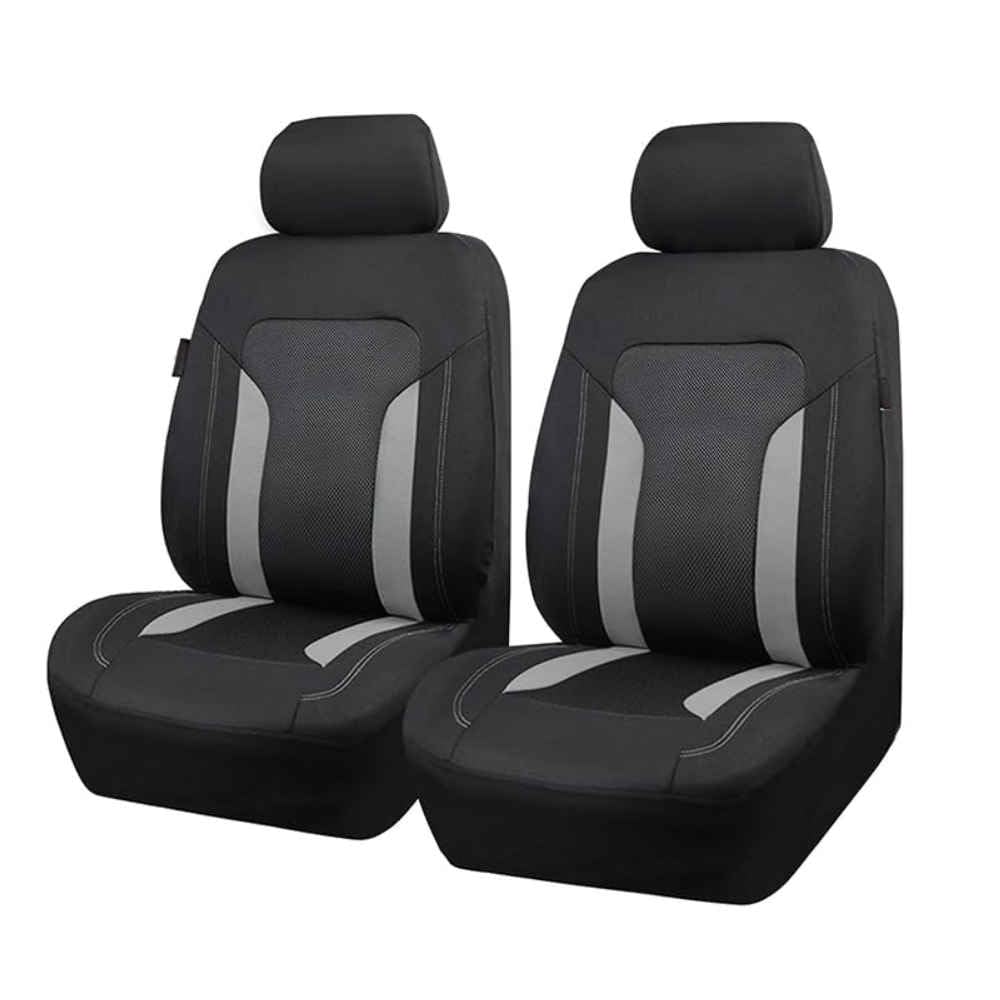 NYSLDSCO Breathable Car Seat Cover for KIA K2 Rio 3 2012-2016 Optima Shuma K2 K3 K4 K5 Sportage Rio, Full Coverage Interior Protector Seat Cushion,A Front Set