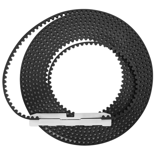 Vanesa 37561R.S Belt Fit 7 ft Garage Door, Compatible with Genie Silentmax 1000, Silentmax 1200, Intellig 1000, Intellig 1200, Replacement Genie Garage Door Opener Belt and Bullet Assembly