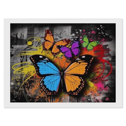Peinture diamant papillon STVNKML pour s'évader et créer une œuvre vibrante