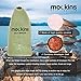 Nevlers Green Himalayan Salt Inhaler w/ 5 Oz Organic Coarse Pink Himalayan Sea Salt Crystals | Portable Handheld Ceramic Salt Air Inhaler | Homeopathic Natural Option for Lungs & Nose