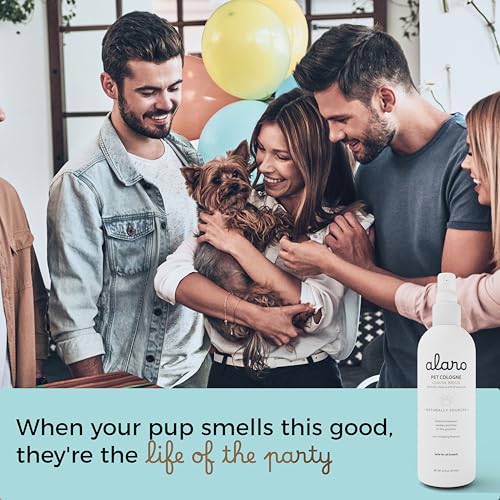 Alaro Dog Cologne Spray - Natural Deodorizing Spray - Long Lasting Coastal Breeze Scent - Pet-Safe Dog Perfume Spray for All Breeds - Made in USA - 16 oz - Image 5