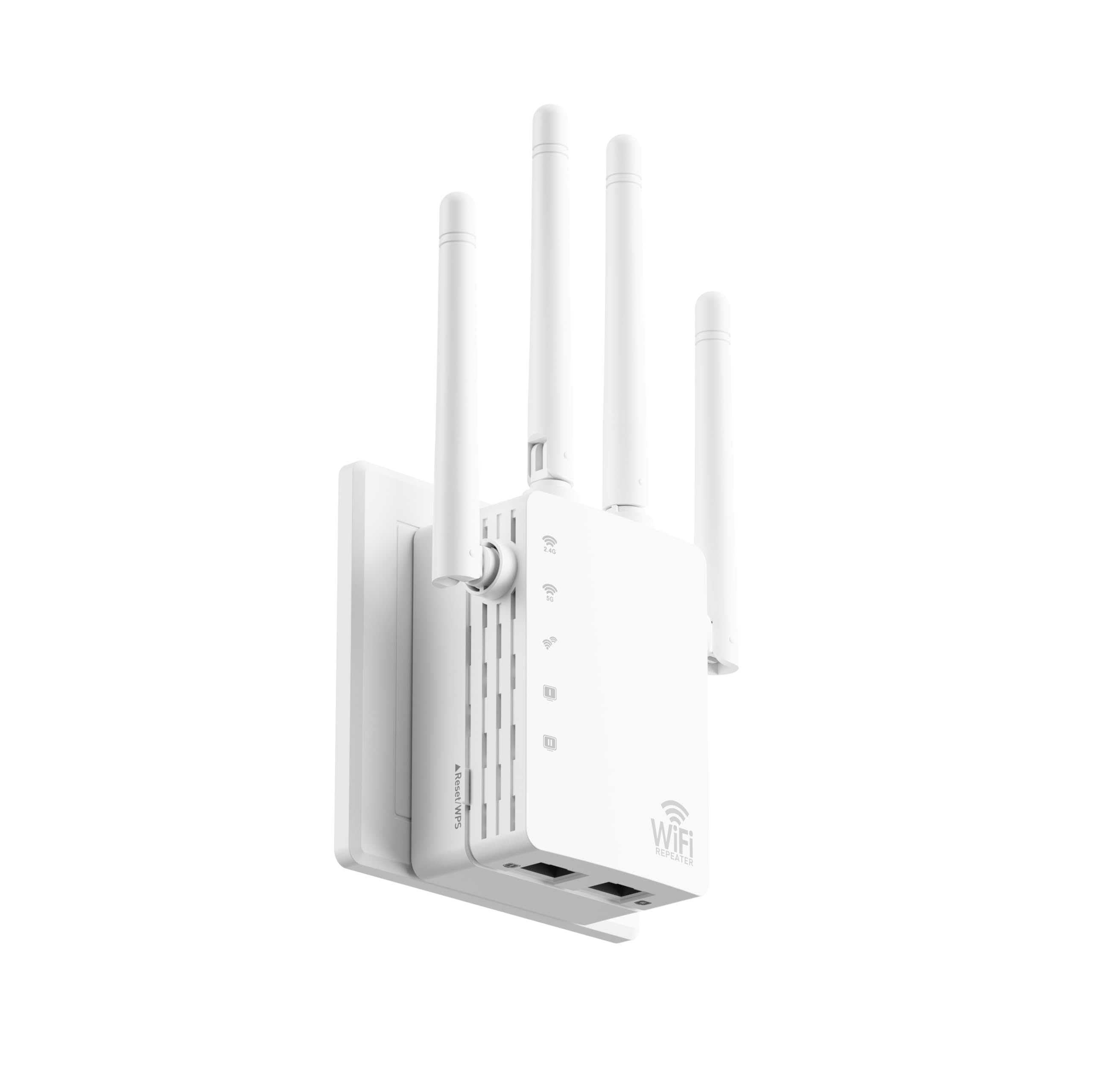 13888 Sq.Ft Range WiFi Extender Signal Booster Dual Band 5GHz/2.4GHz, 150-Device Compatibility, Simple Installation, WiFi Extender, WiFi Repeater