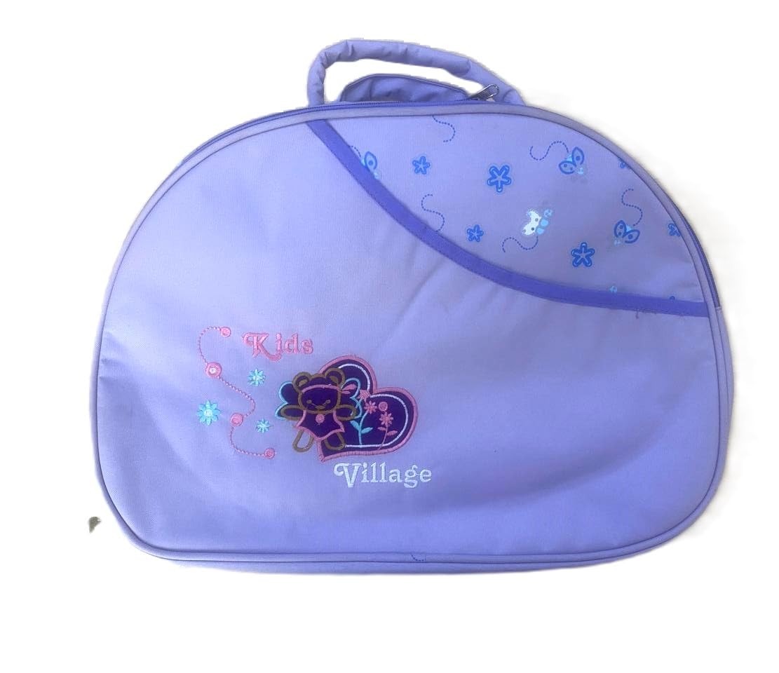 Lily & Tom New Born Baby Multipurpose Polyester Diaper/Mother Bag shoulder cum Hand bag with Diaper Changing Multi Compartment (Medium) Print/Color as per availability)-image-46
