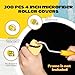 Leumoi 300 Pcs 4 Inch Mini Paint Roller Cover 1/2