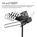 ONN ONA18CH901 HD Outdoor Antenna with 150-Mile Range + Included Pole