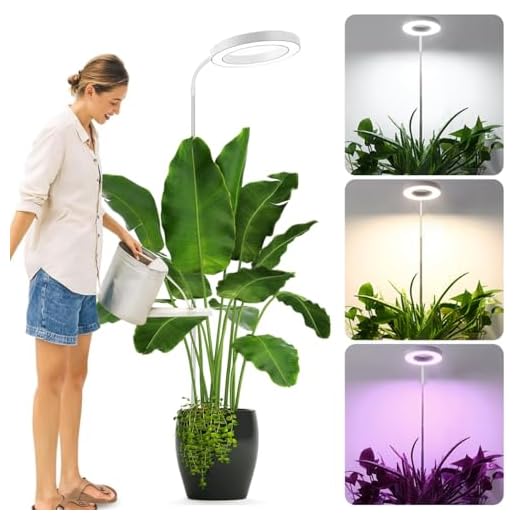 EINFEBEN Pflanzenlampe Vollspektrum,LED Grow Lampe 15W,mit Rot Blau Licht,Pflanzenleuchte für Zimmerpflanzen Gemüse und Blumen im Gewächshaus 17 Pflanzenlampe LED Vollspektrum, Grow Lampe für Zimmerpflanzen, 72 LEDs Pflanzenwachstumslampe, Höhenverstellbar Bis 160 cm, 3 Farbmodi mit 360°Schwanenhals,Timer (3/9/12 Stunden),10 Helligkeitsstufen