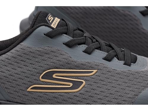 Skechers Men's Glide Step Vortex Avalin Sneaker, Charcoal, 11.5 - image 6