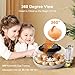 IBKINXX Incubator for Hatching Eggs-18 Egg Capacity, Automatic Egg Turner, Temperature & Humidity Control, 360° Viewing for Chicken, Duck and Quail Eggs
