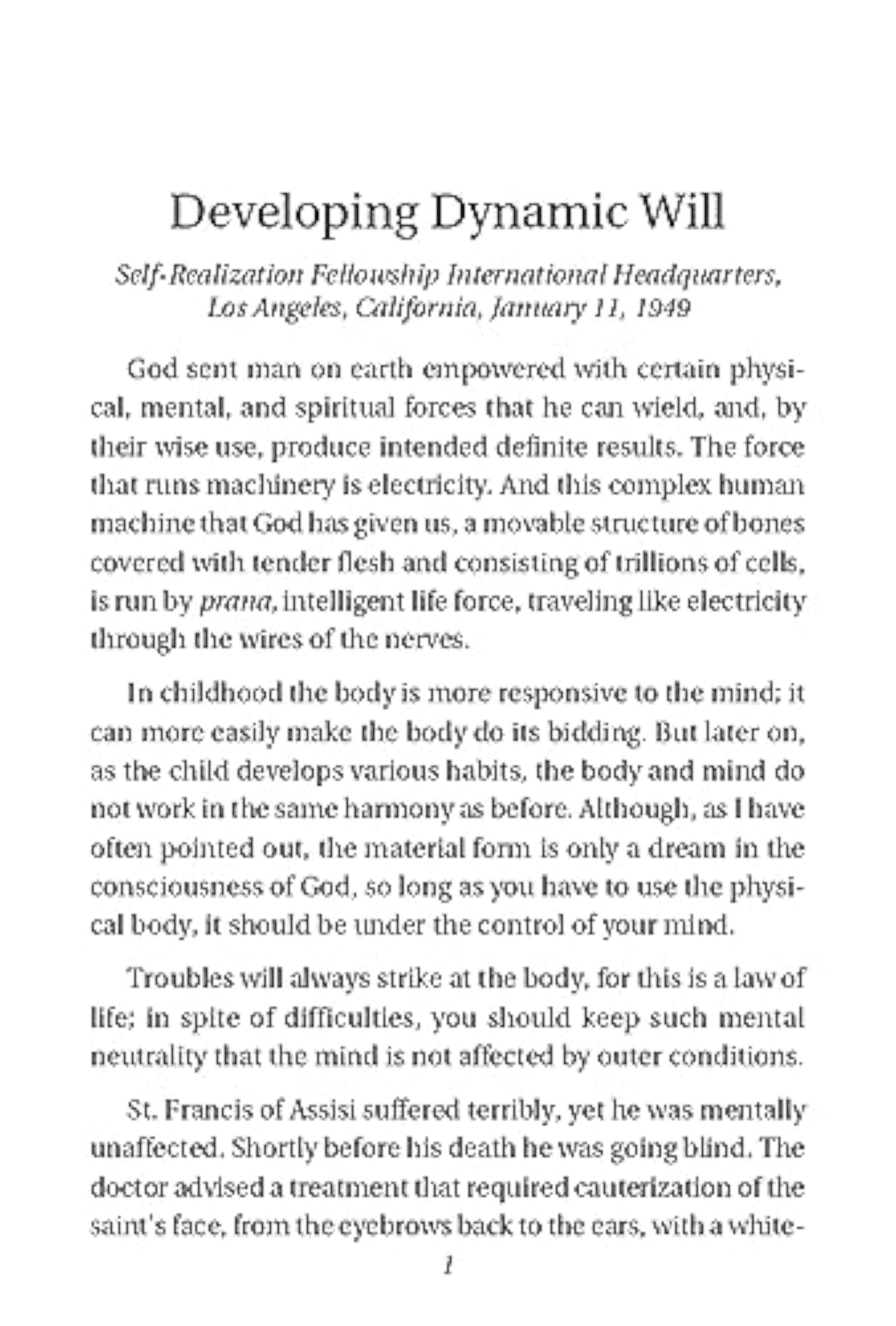 Developing Dynamic Will
