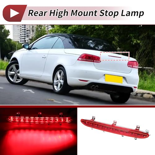 Feu stop pour VW Eos rouge remplacez votre lampe de frein centrale défectueuse - 3