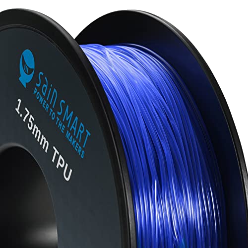 SainSmart - 101-90-161 Blue Flexible TPU 3D Printing Filament, 1.75 mm, 0.8 kg, Dimensional Accuracy +/- 0.05 mm - Image 4