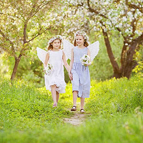Handic Angel Wings And Halo White Angel Costume For Kids Adult Halloween #TOP5
