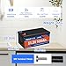CYCCLEVOLT 48V 100Ah LiFePO4 Battery with 150A BMS, 5120KW Load Power Lithium Battery, Grade A Cell, 8000+ Cycles, 500A Peak Current, Perfect For Golf Cart, Marine, RV, Off-Grid, Trolling Motor