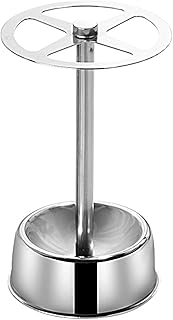Restokki Stainless Steel Makeup Brush and Toothbrush Holder Stand - Perfect for Kitchen and Bathroom Storage