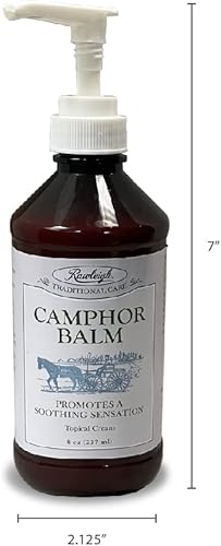 Miniatura 4 de Rawleigh Bálsamo de alcanfor 8 oz  8.0 fl oz - Paquete de 3