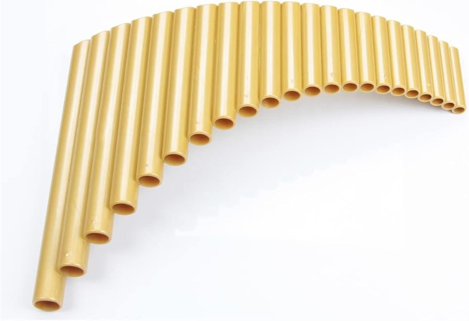 PanPipes Woodwind Instrument 22 Pipes G Key Tunable ABS Plastic PanFlute Professional Pan Pipe Woodwind Musical Instrument Panpipes (Color : White Right Hand)