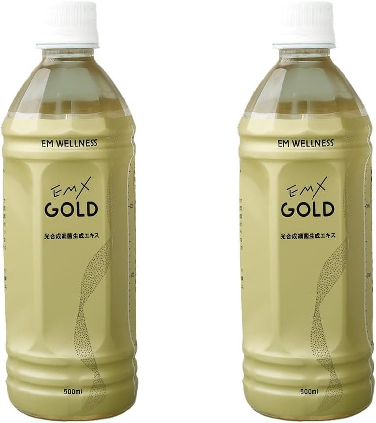 EMウォーター一本 EMX GOLD 500ml 2本セットおまけ付きサプリアメ Amazon.co.jp: EM・X GOLD 500ml×2本セット【EMW1本プレゼント付