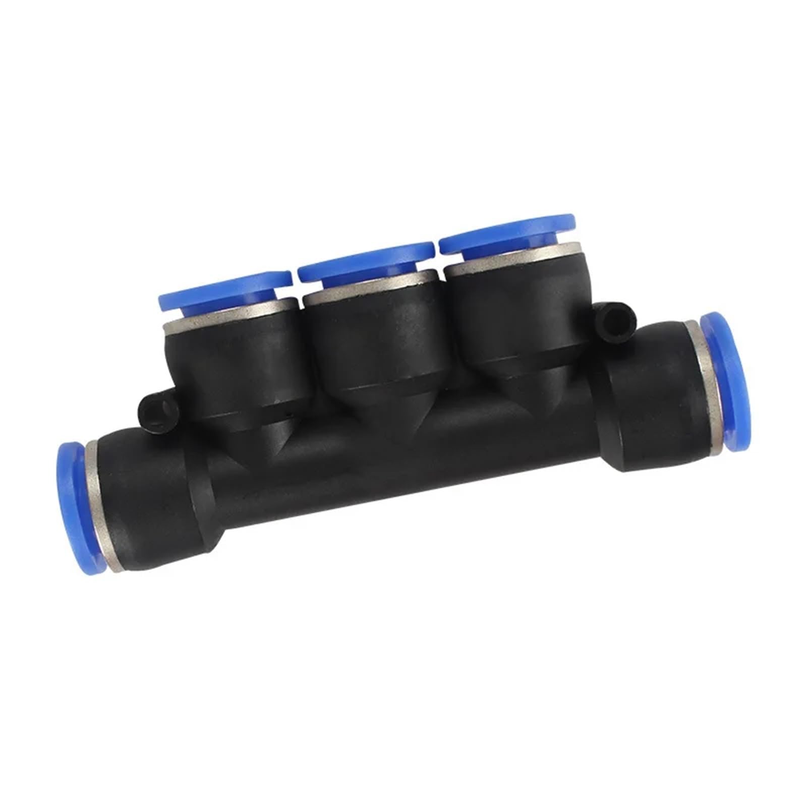 Raccordi pneumatici in plastica a 4 vie a 5 vie, connettori rapidi per tubo dell'acqua, connettore ad aria spinta veloce da 4 mm, 6 mm, 8 mm, 10 mm, 12 (PZA-8)