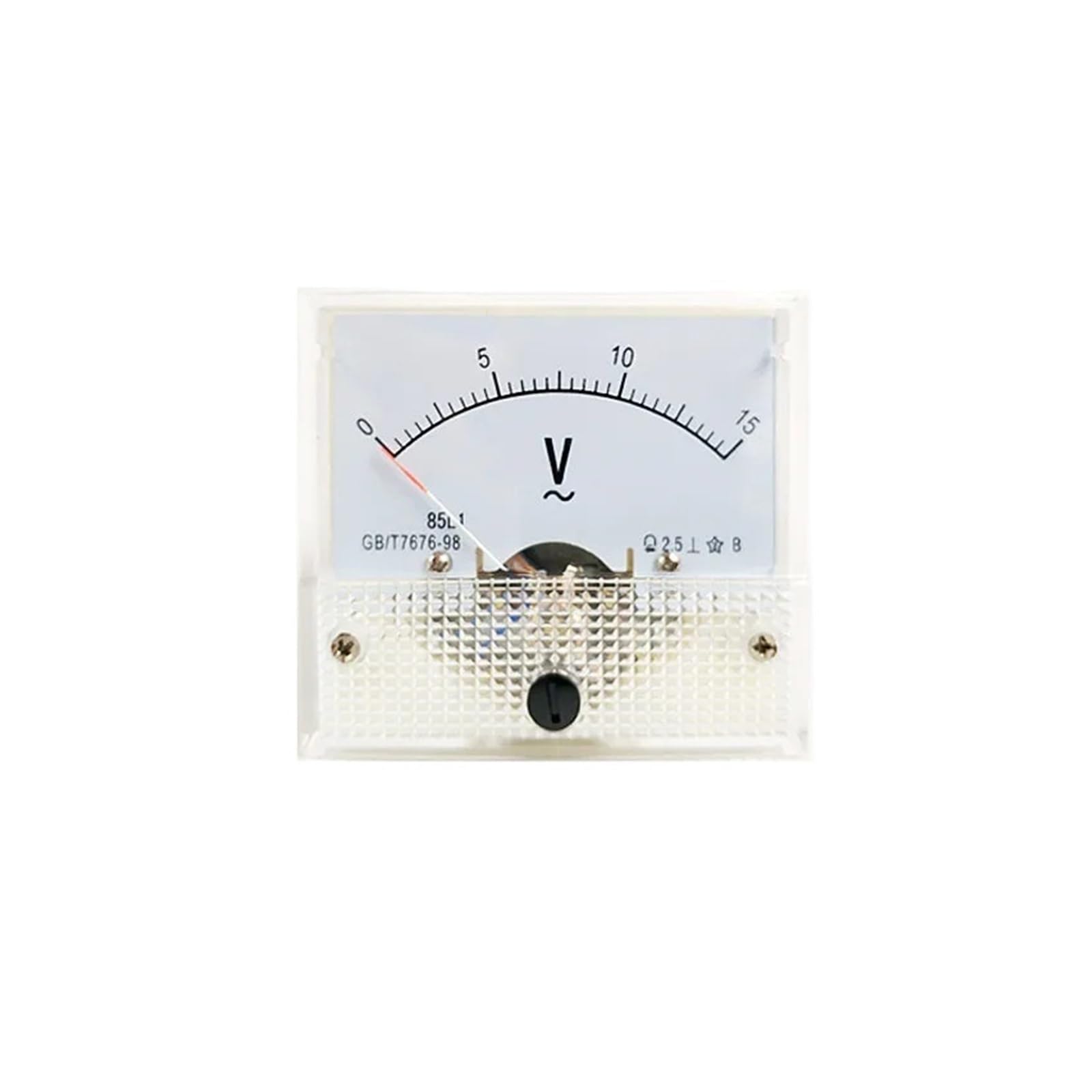 85L1 AC Analog Panel Voltmeter Dial Voltage Gauge Pointer Meter 15V 30V 50V 100V 250V 450V 1000V(200V)