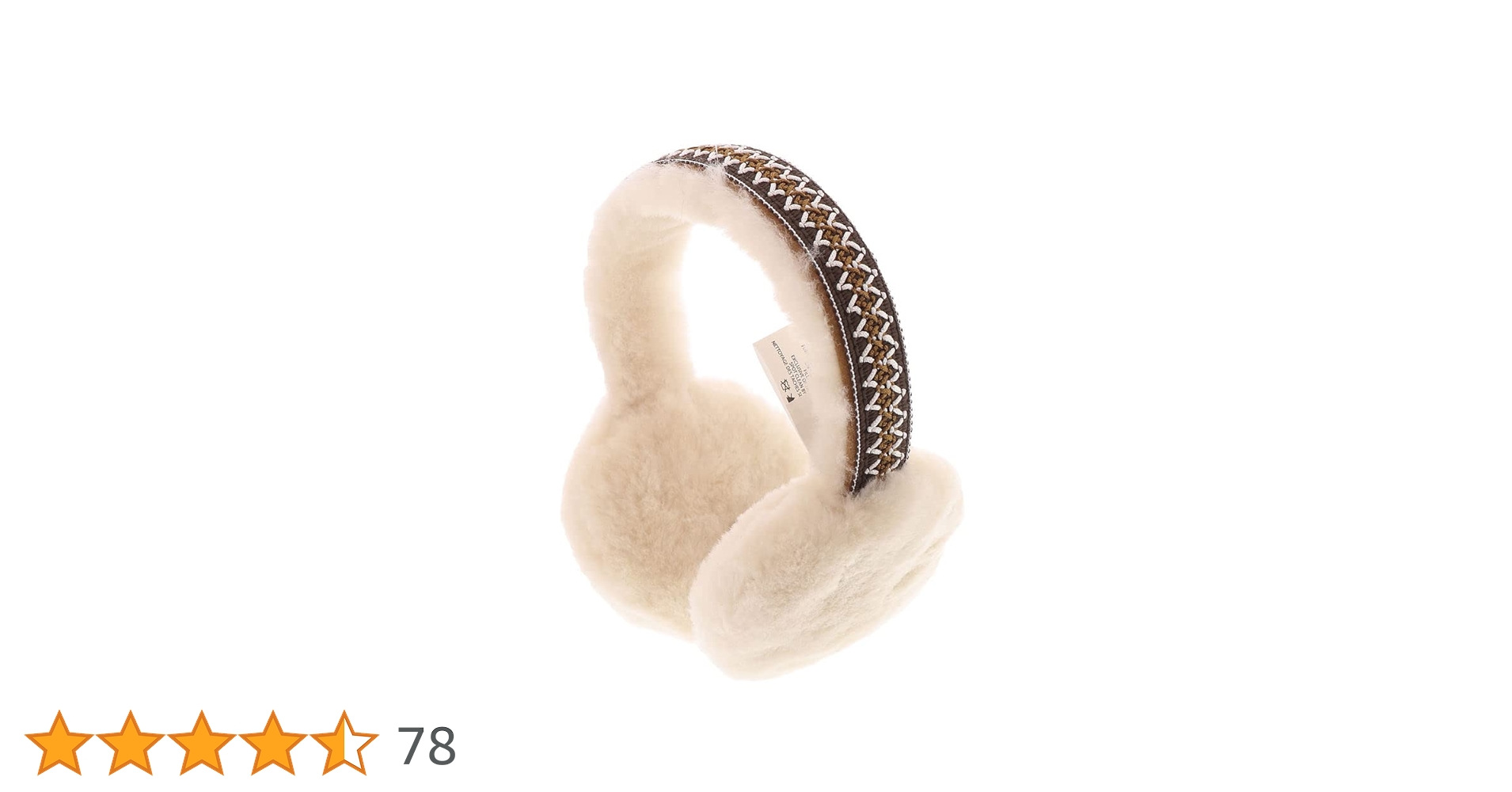 小物 UGG WIRED EARMUFFS UGG EARMUFF UGG Women's Sheepskin Tasman Earmuff, Chestnut