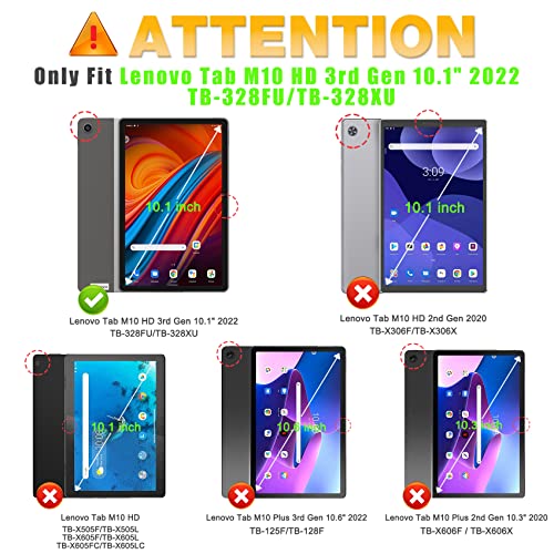 BRAECN Case for Lenovo Tab M10 3rd Gen 10.1 Inch 2022 - Image 2