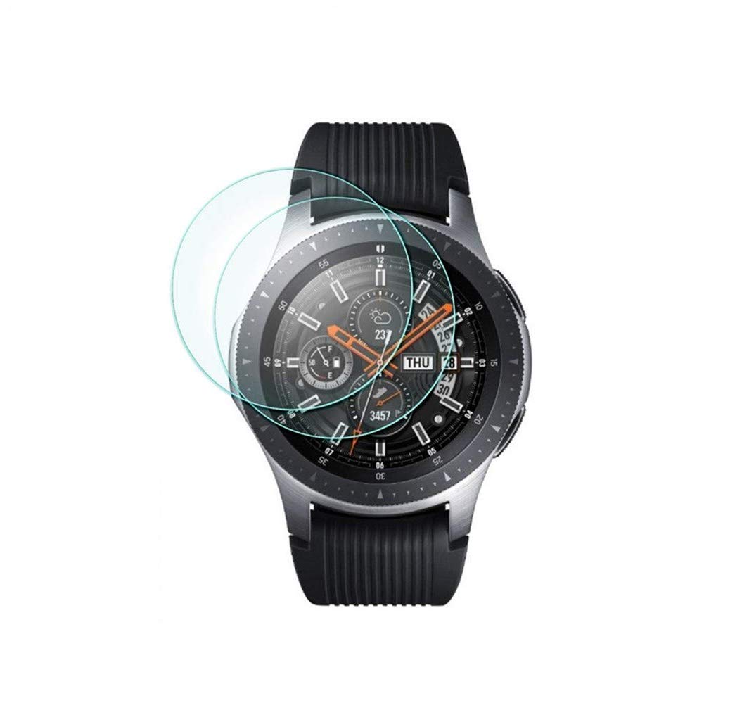iloft full screen tempered glass for samsung galaxy watch 46 mm (pack of 2) edge to edge full screen coverage (B07TBTQWHX) Amazon Price History, Amazon Price Tracker