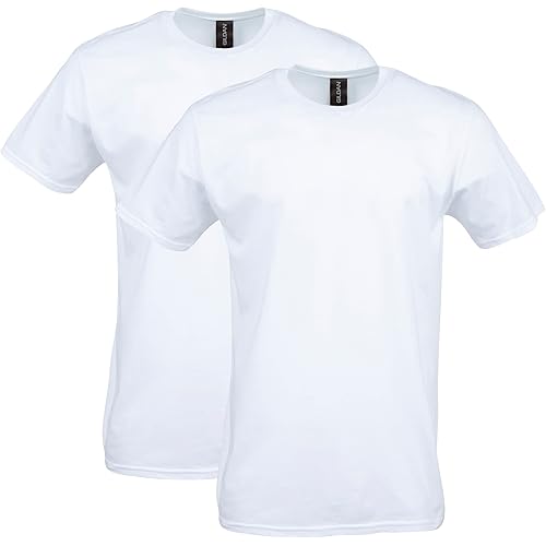 Gildan Unisex Adult Softstyle Cotton T-Shirt, Style G64000, Multipack