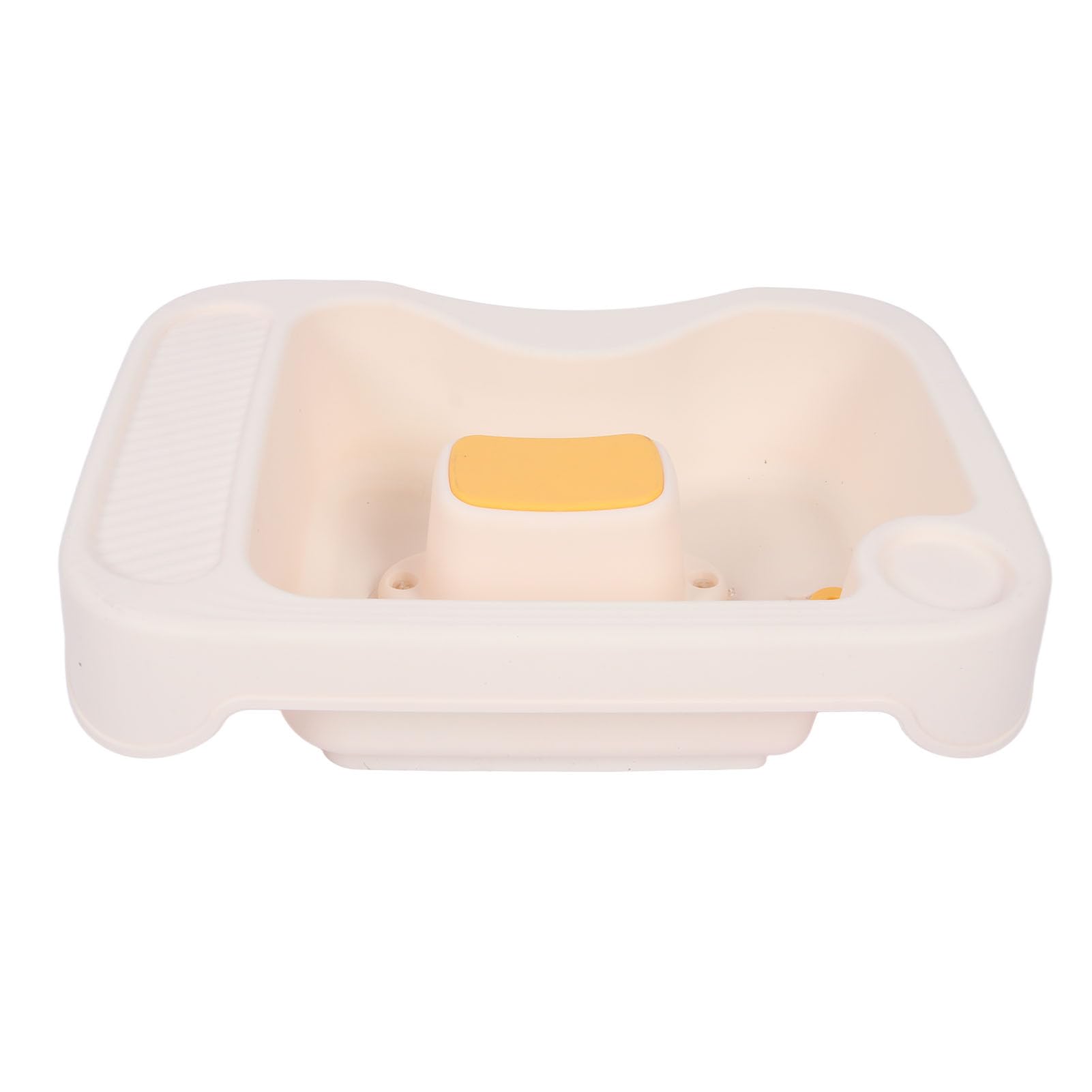 Jiawu Umywalka do Mycia Włosów Ergonomiczna Konstrukcja Przenośna Umywalka Nocna na Szampon dla Starszych Dzieci Kobiety w Ciąży PP 48 X 34 X 14 Cm
