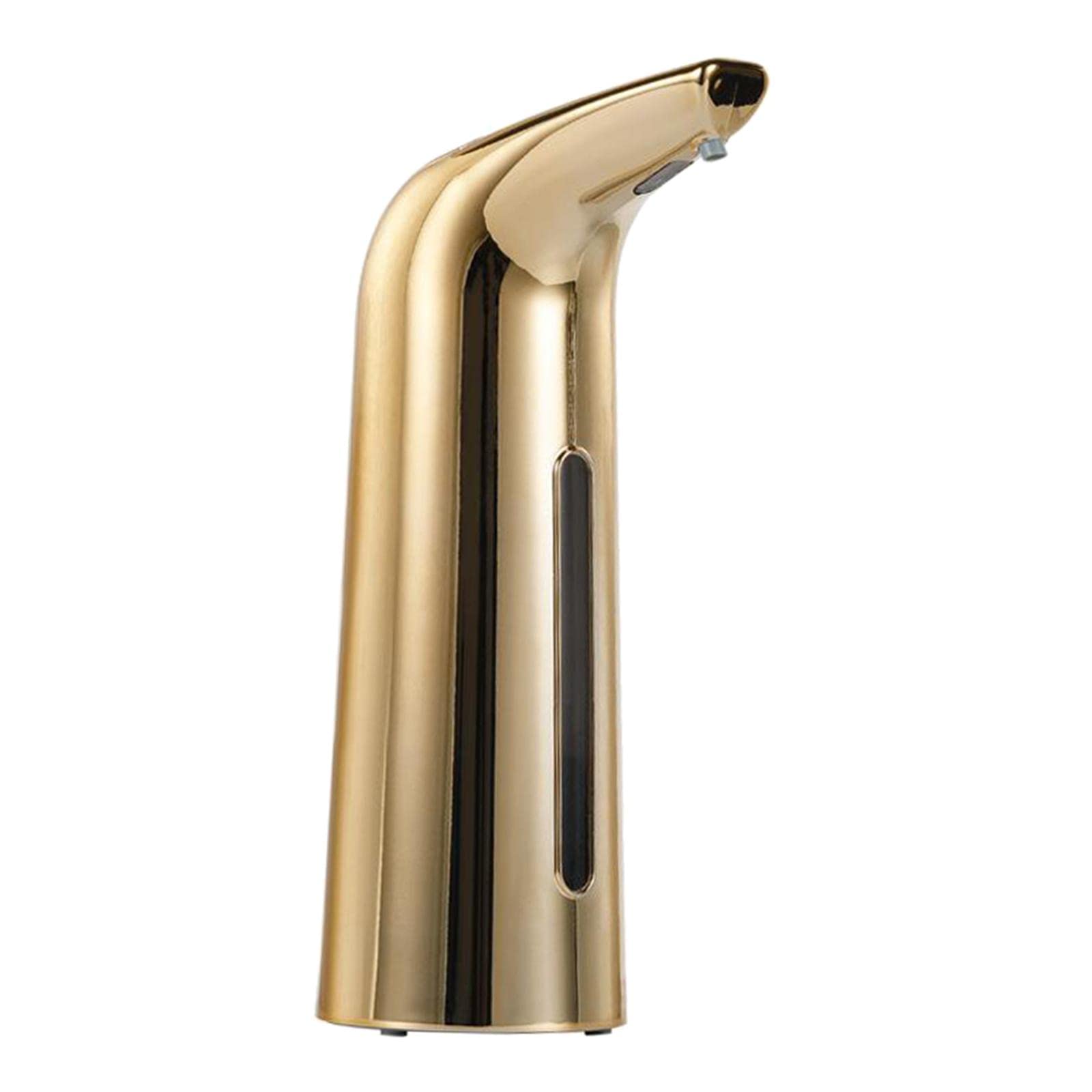 perfk Automatischer Seifenspender, Bad Seifenspender 400 Ml Kapazität, Berührungsloser Automatischer Seifenspender für Die Kitchen Hotel School, Goldene